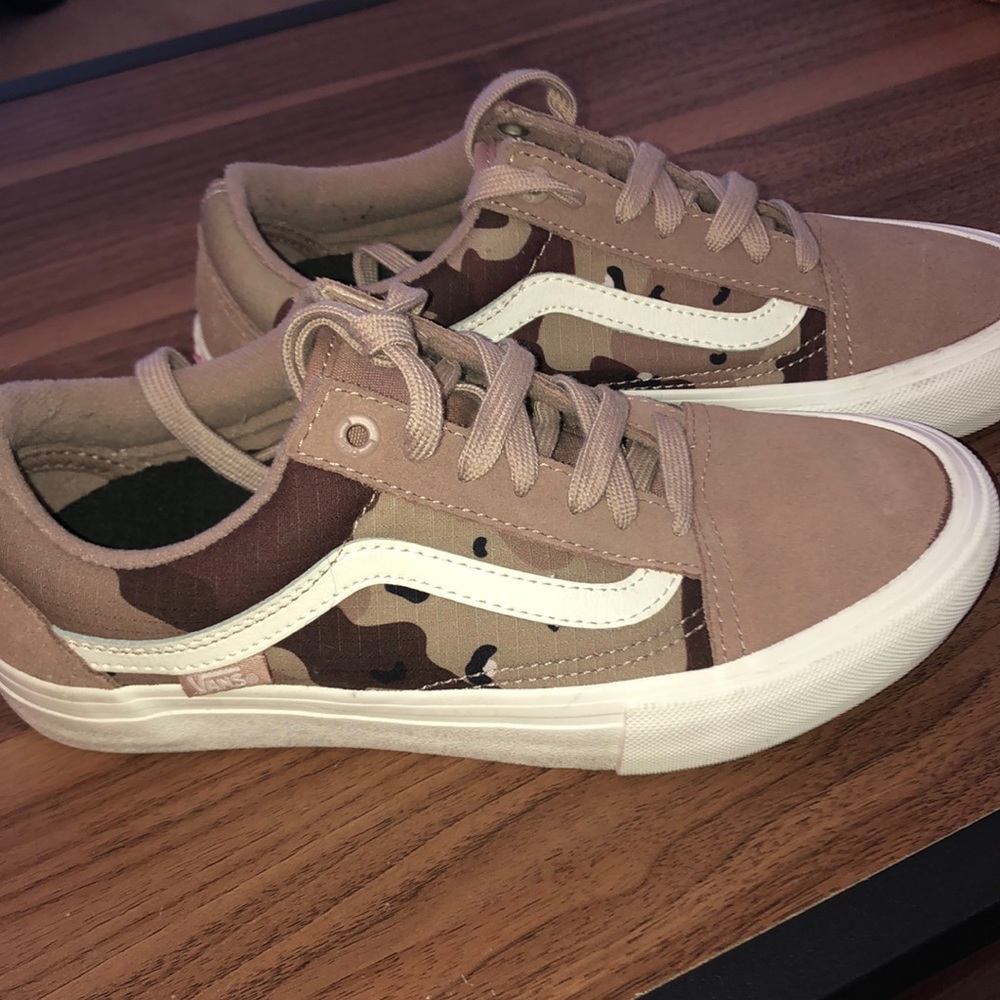 Camo vans.